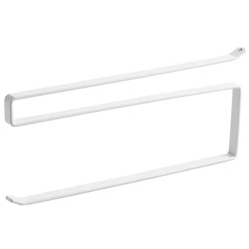 Paper Towel Door Holder By Kitchen Cabinet Multipurpose/Paper Towel Holder White Steel Dicarlo